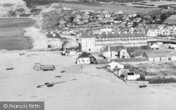From East Cliff c.1955, West Bay
