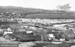 General View From East Cliff c.1955, West Bay
