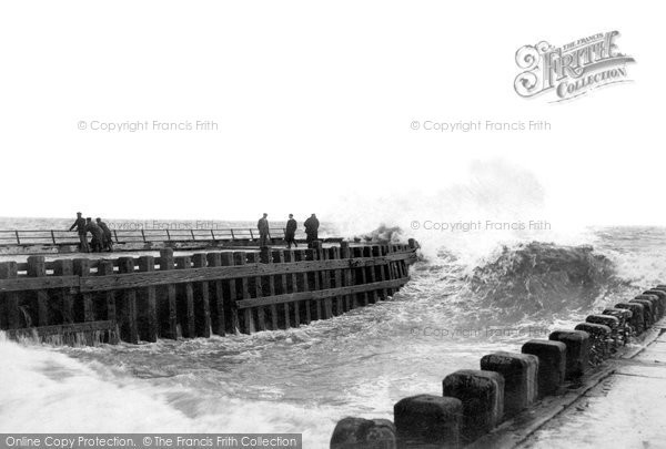 Photo of West Bay, Harbour Entrance 1904