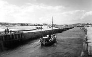 Harbour Entrance c.1955, West Bay