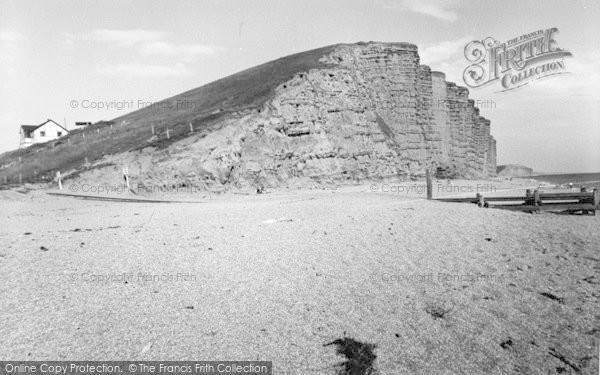 Photo of West Bay, The Beach c.1955