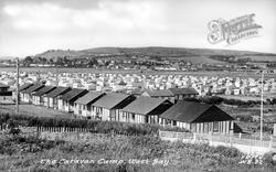 The Caravan Camp c.1955, West Bay