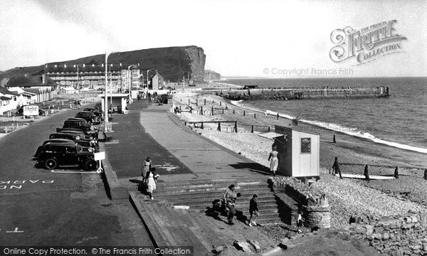 Photo of West Bay, The Esplanade c.1955
