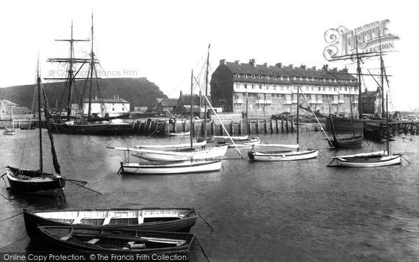Photo of West Bay, The Harbour 1902