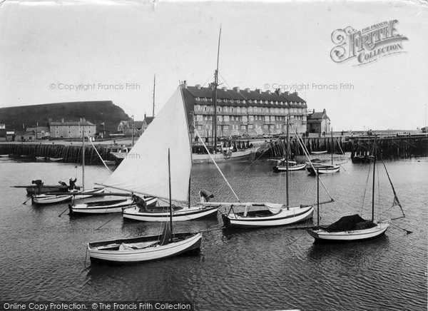 Photo of West Bay, The Harbour 1922