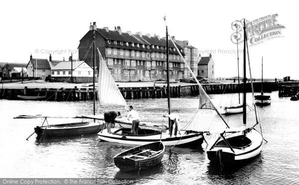 Photo of West Bay, The Harbour 1930