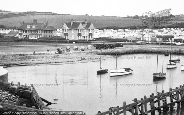 Photo of West Bay, The Harbour c.1960