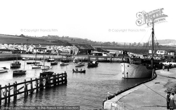 Photo of West Bay, The Harbour c.1960