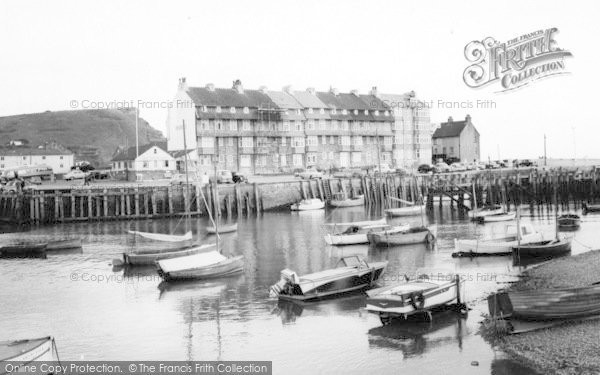 Photo of West Bay, The Harbour c.1960