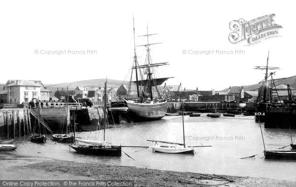Photo of West Bay, The Quay 1897