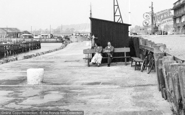 Photo of West Bay, The Quay c.1955