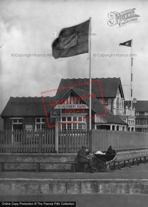 Photo of West Bay, The Refreshment Rooms 1918