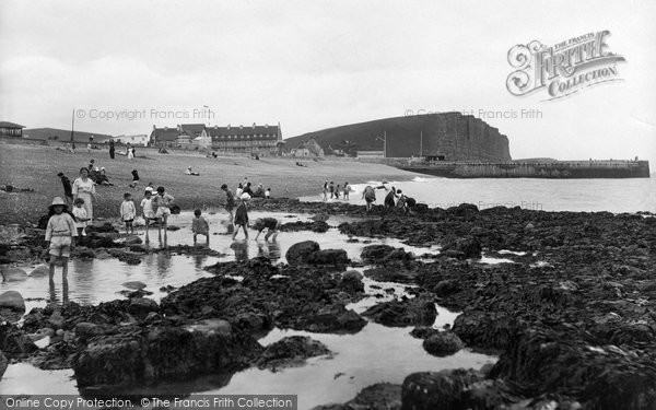 Photo of West Bay, The Rocks 1922
