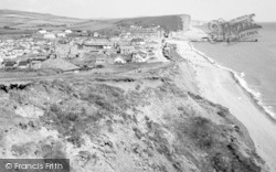 View From Cliffs c.1960, West Bay
