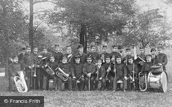 Dartmouth Park Military Band c.1900, West Bromwich