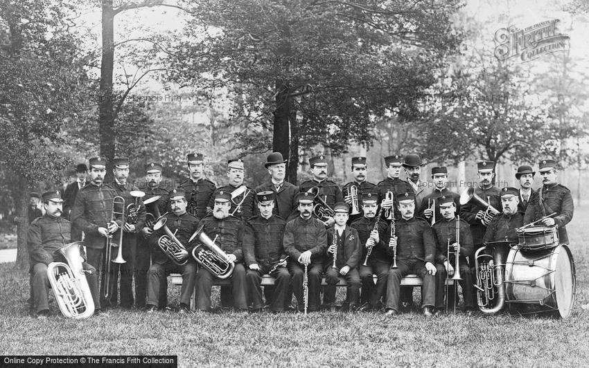 West Bromwich, Dartmouth Park Military Band c1900