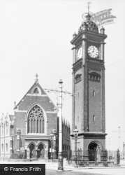Farley Clock Tower, Carters Green c.1900, West Bromwich
