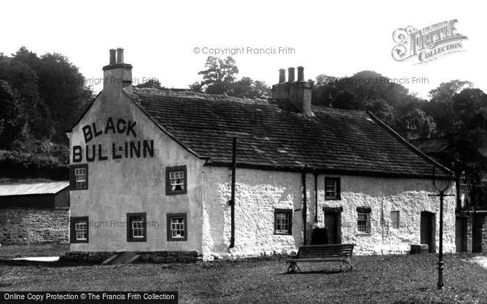 Photo of West Burton, Black Bull Inn 1909