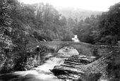 Bridge And Falls 1893, West Burton