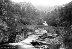 Bridge And Falls 1893, West Burton
