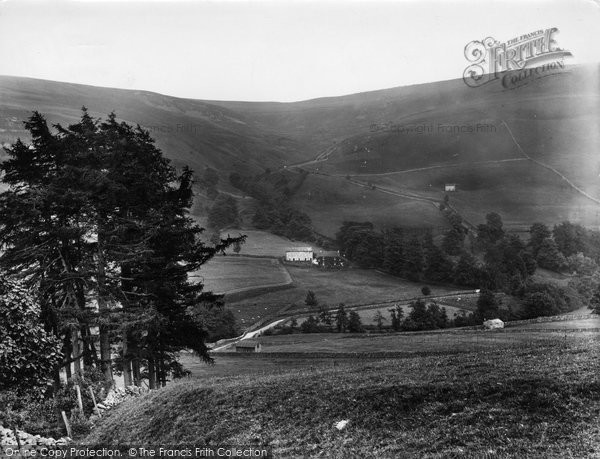 Photo of West Burton, Cote Farm And Hills 1924