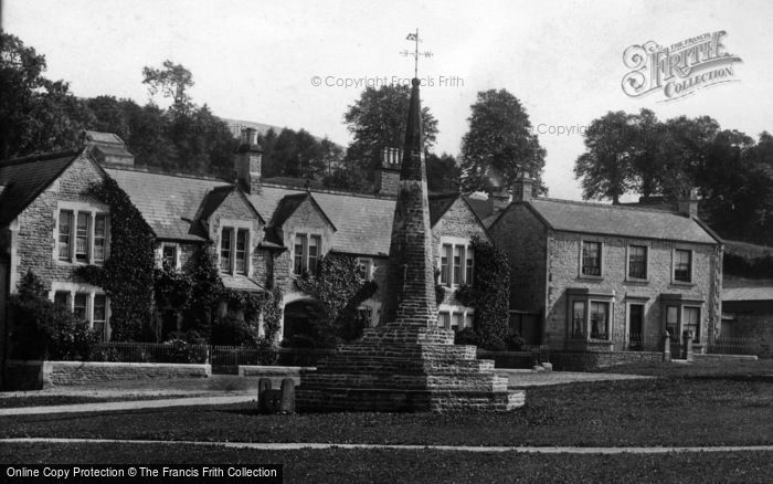 Photo of West Burton, Market Cross And Stocks 1909