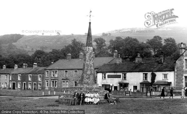 Photo of West Burton, Market Cross c.1955
