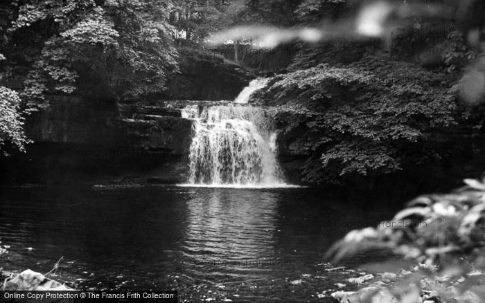 Photo of West Burton, The Falls c.1955