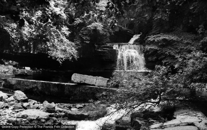 Photo of West Burton, The Falls c.1955