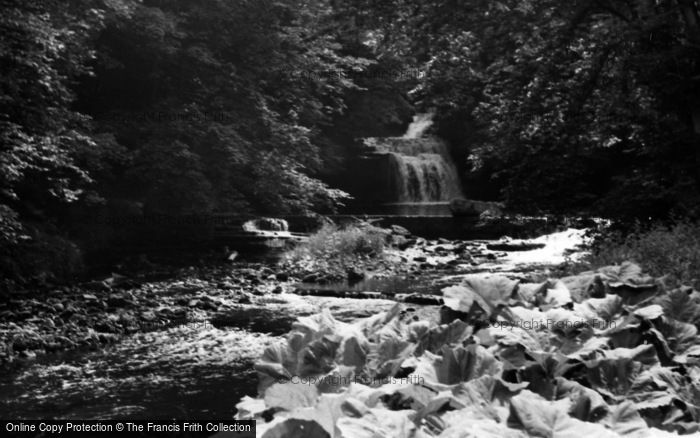 Photo of West Burton, The Falls c.1955
