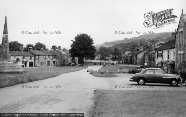 Photo of West Burton, The Green c.1955