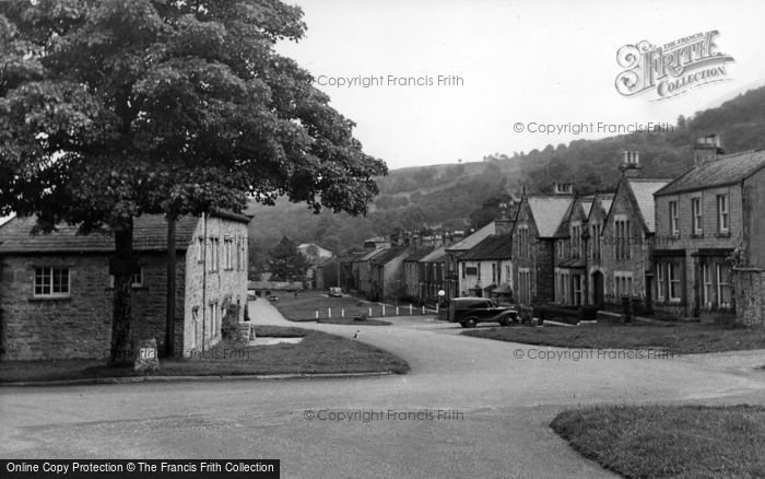 Photo of West Burton, The Village c.1955