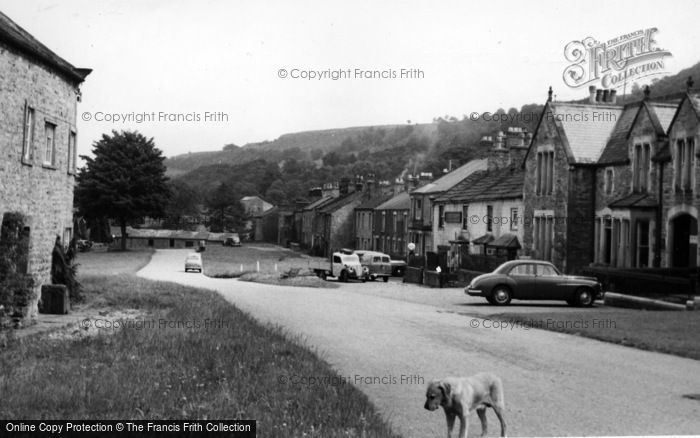 Photo of West Burton, The Village c.1955