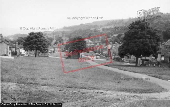 Photo of West Burton, The Village c.1955