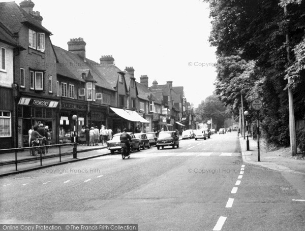 Photo of West Byfleet, Old Woking Road c.1965