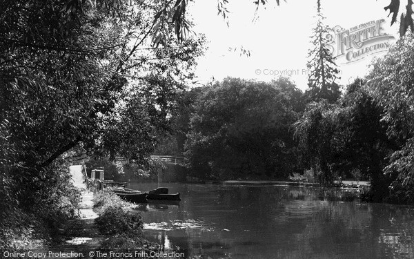 Photo of West Byfleet, Parvis Bridge c.1955