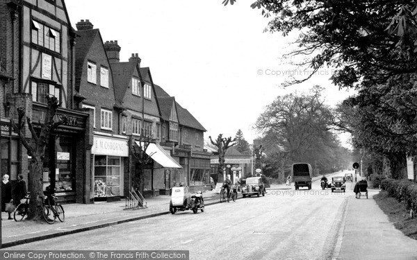 Photo of West Byfleet, Rosemount Parade c.1955