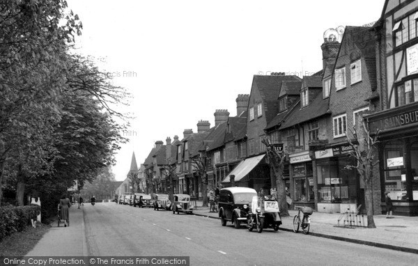 Photo of West Byfleet, Rosemount Parade c.1955