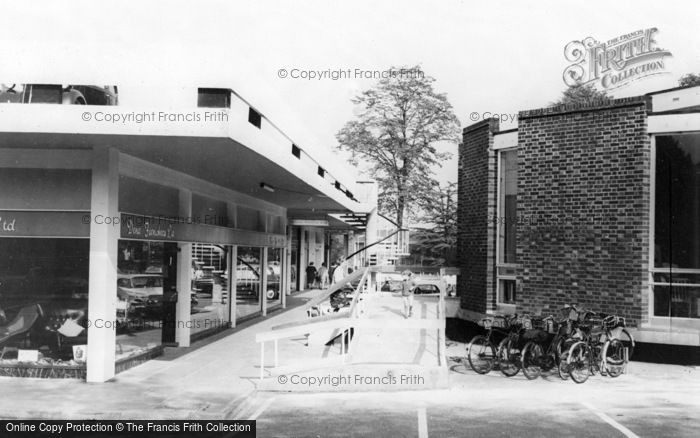 Photo of West Byfleet, Shopping Centre c.1965