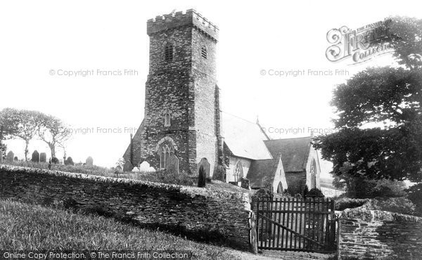 Photo of West Charleton, St Mary's Church 1890