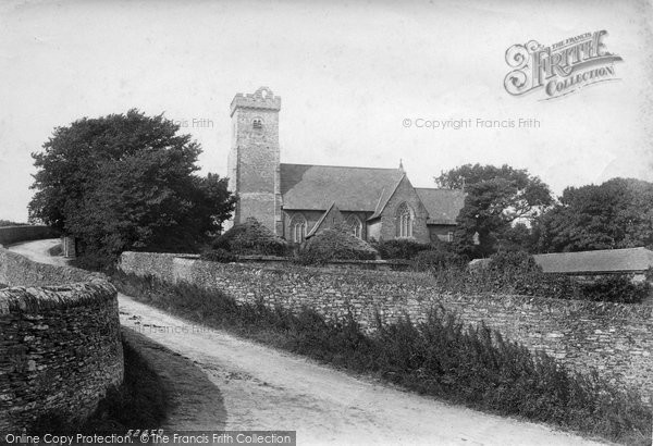 Photo of West Charleton, St Mary's Church 1904