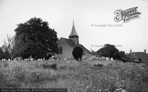Photo of West Chiltington, St Mary's Church c.1955