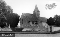 St Mary's Church c.1960, West Chiltington