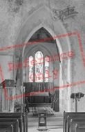 St Mary's Church Interior c.1955, West Chiltington