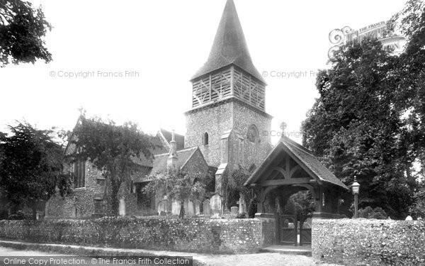 Photo of West Clandon, Church Of St Peter And St Paul And Lychgate 1904