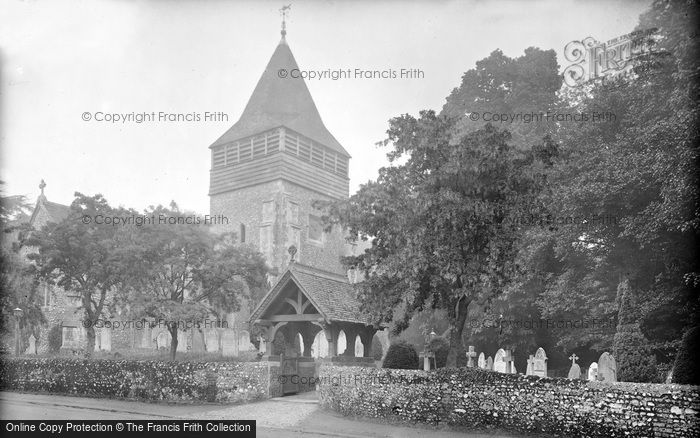 Photo of West Clandon, Church Of St Peter And St Paul And Lychgate 1928