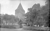 Church Of St Peter And St Paul And Lychgate 1928, West Clandon