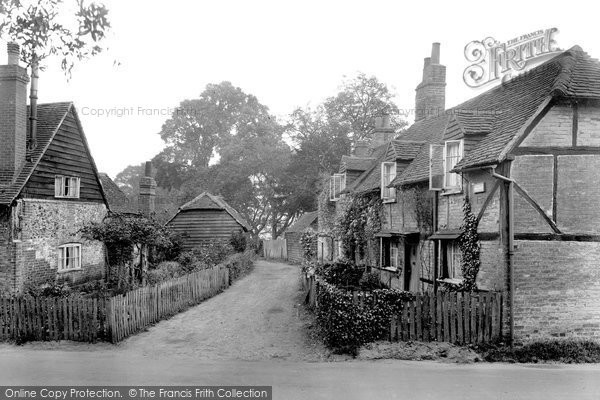 Photo of West Clandon, Old Cottages 1928