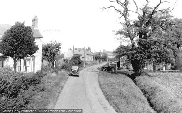 Photo of West Dereham, Church Road c.1955