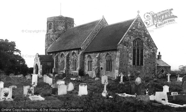 Photo of West Dereham, St Andrew's Church c.1955